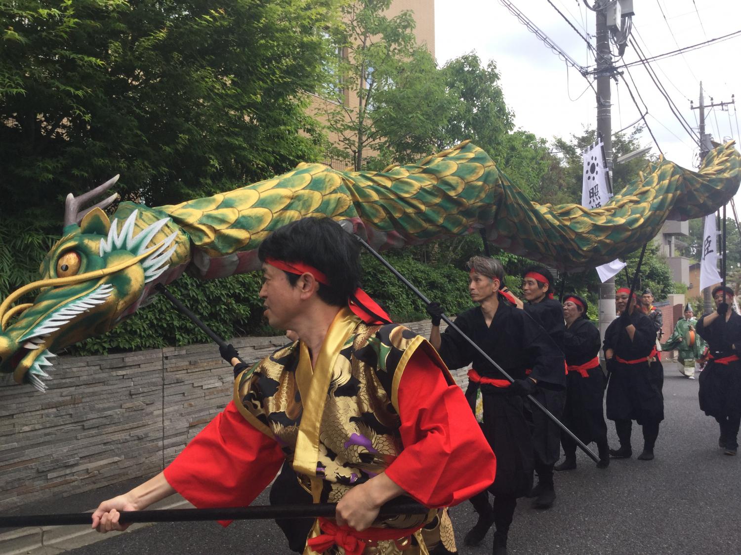 毎年楽しみな照姫行列