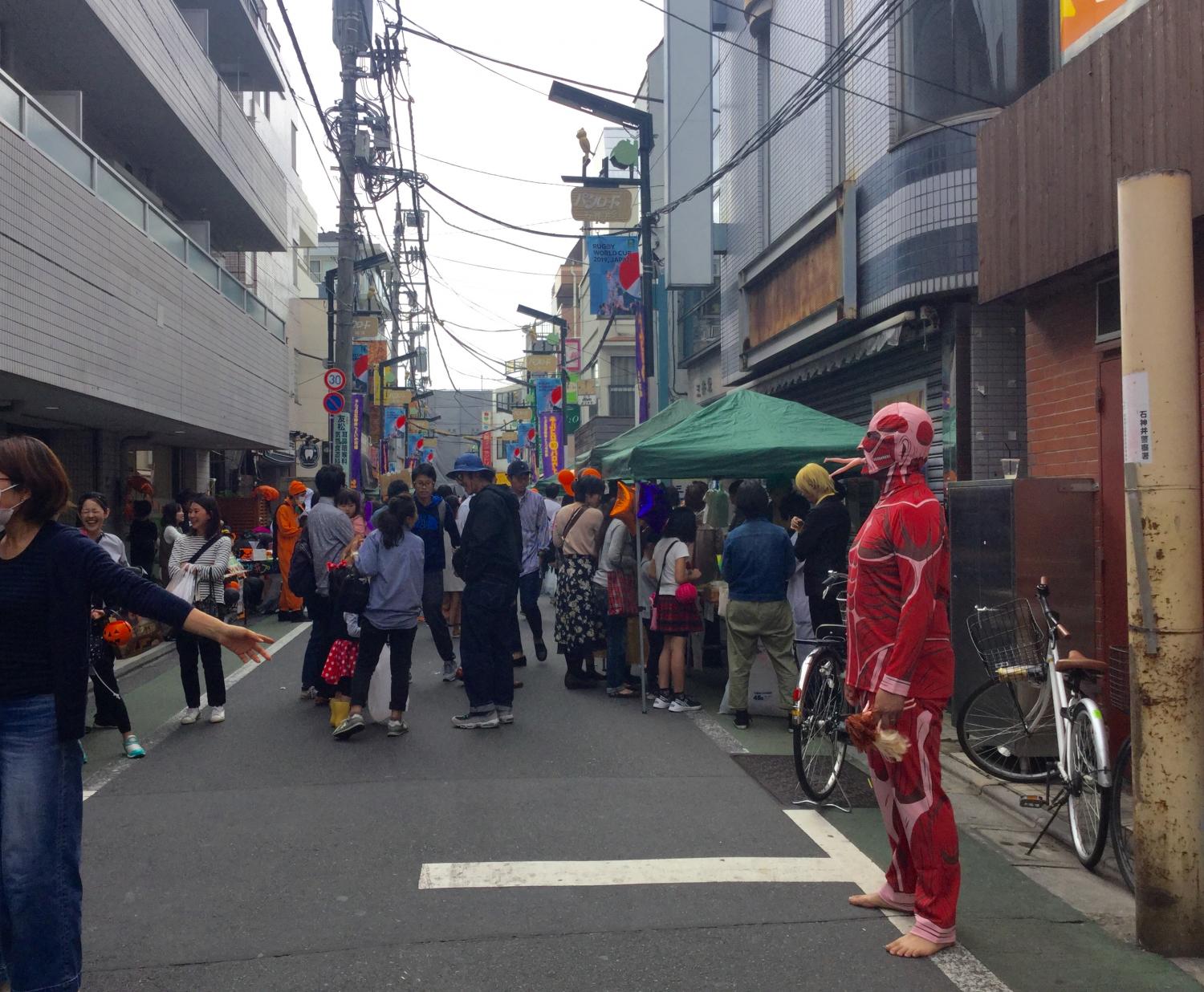 恒例の石神井商店街のハロウィン 3