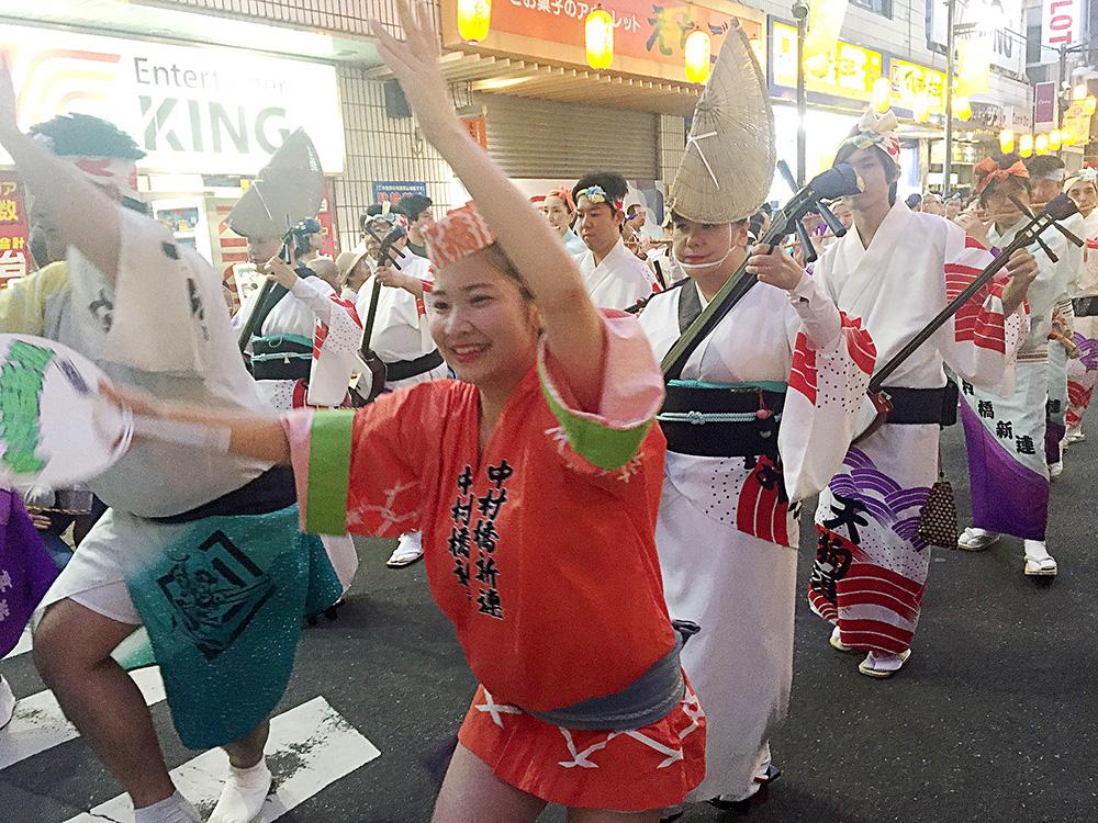 間近にアツく楽しめる「第44回 中村橋阿波おどり」　2019年８月31日（土）・９月１日（日）開催