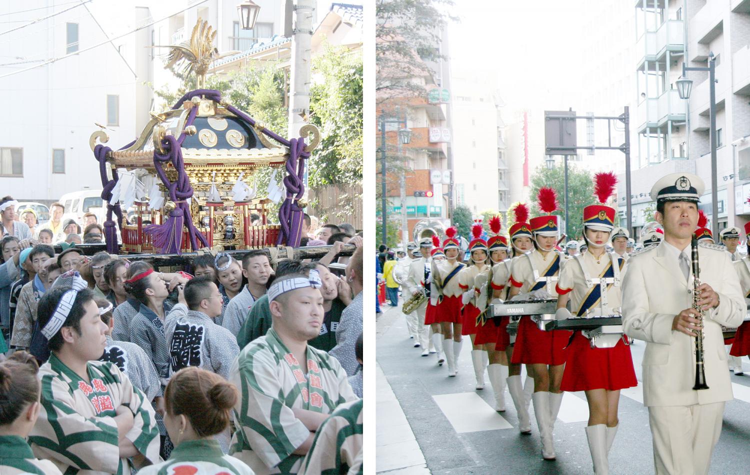 ねりまの神輿や音楽が、これでもかと大集結！