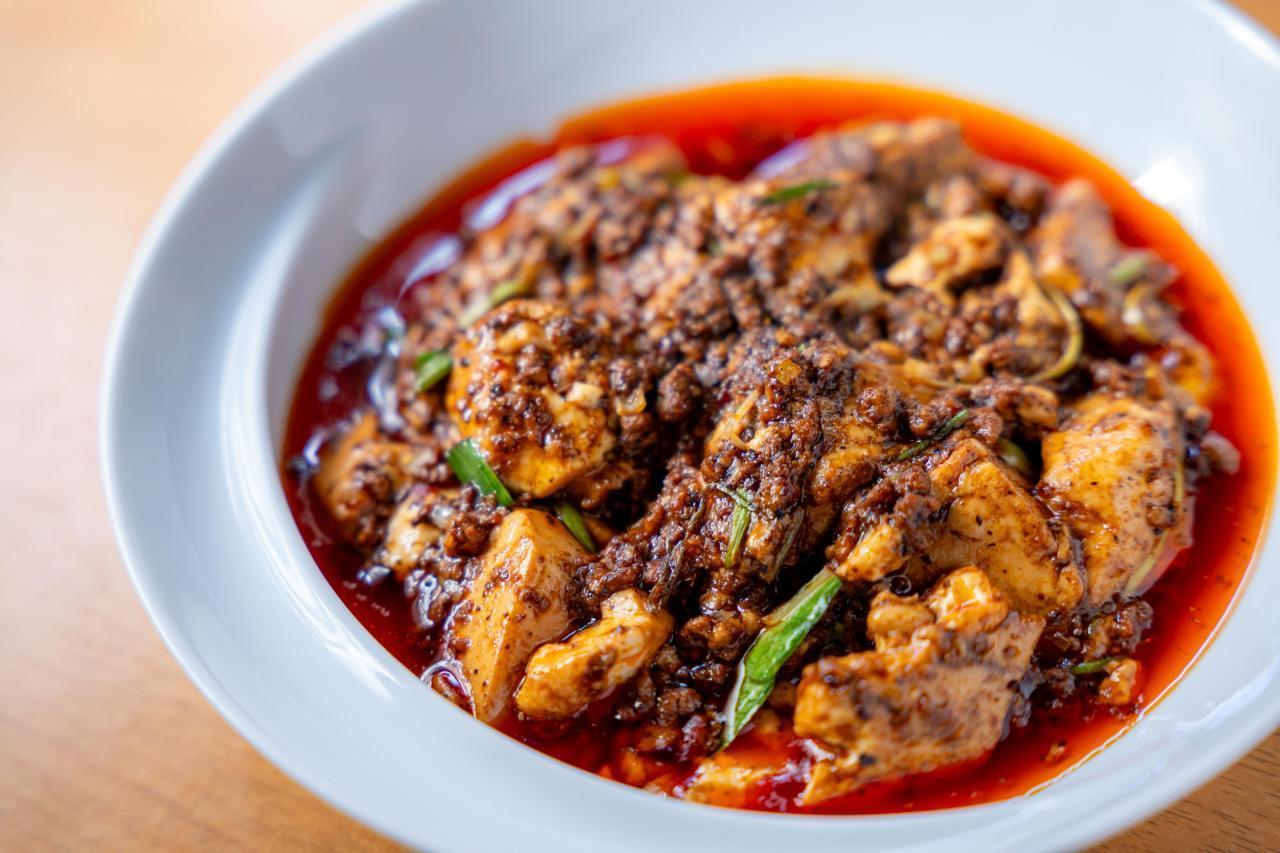 四川式麻婆豆腐
