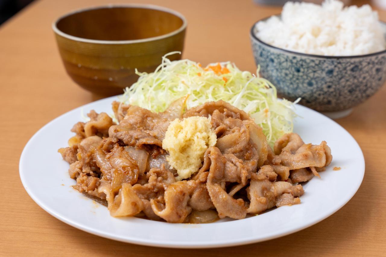 生姜焼き定食